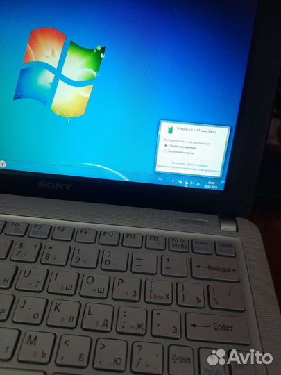 Нетбук sony vaio