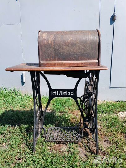 Швейная машинка Zinger, антиквариат, 1886г.в