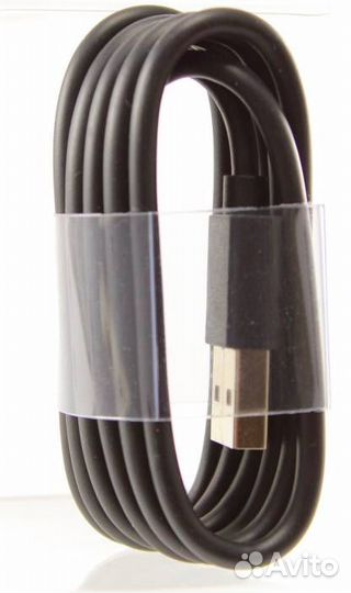 USB Кабель Type-C, 2A, (Пластиковый бокс), 1 м