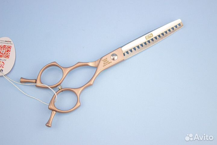 Ножницы для груминга Fenice 6.5 MD65Y шанкерные