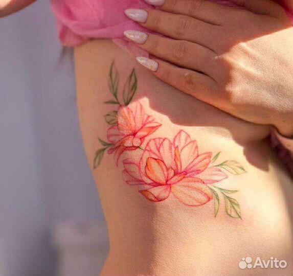 Цветная татуировка