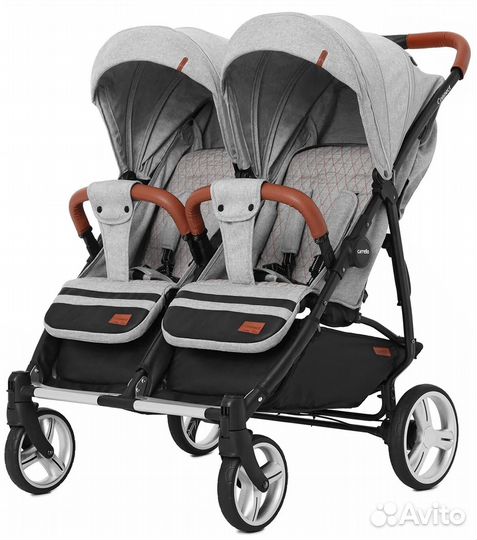 Коляска carrello connect для двойни