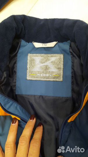 Зимний комбинезон kerry 110 для мальчика