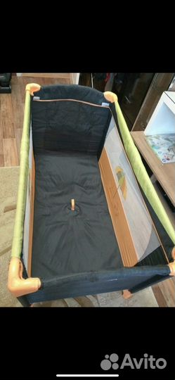 Детская кроватка манеж с матрасом