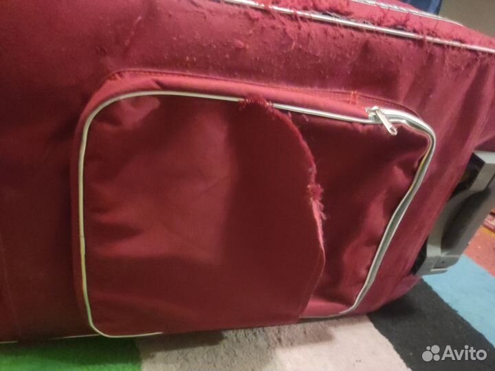 Чемодан большой бу под ремонт 76*48*36