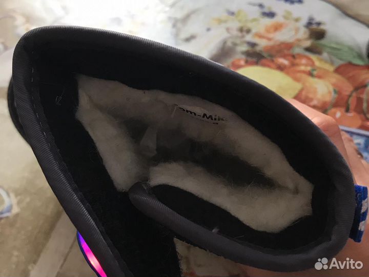 Зимние сапоги детские для мальчиков