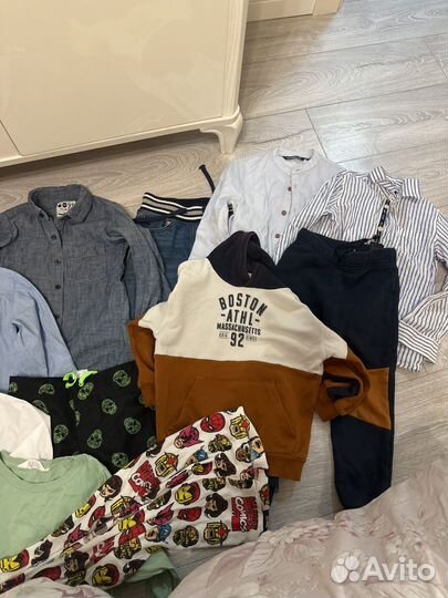 Пакет одежды 110 116 куртка джинсы