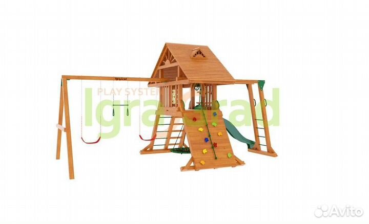 Детская площадка Крепость Фани с рукоходом (Домик)