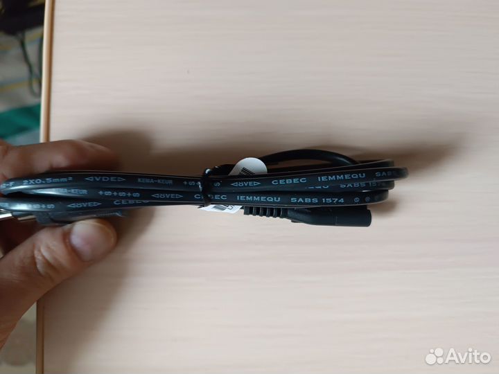 Volex.Сетевой кабель (оригинал) для мфу Epson 1,8м