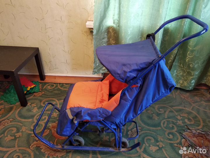 Санки на колесиках