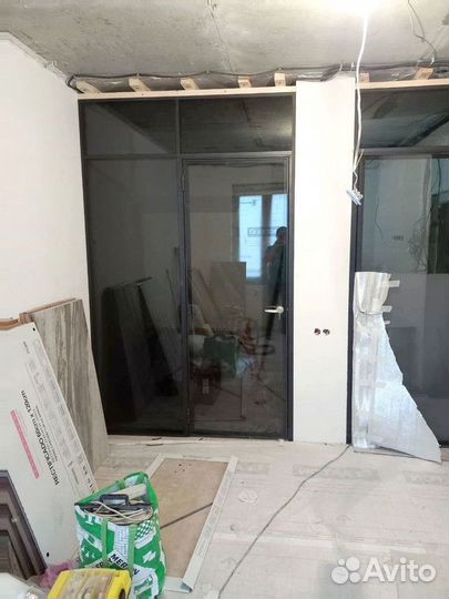 Раздвижные стеклянные двери