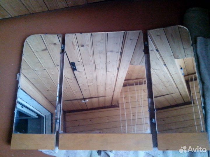 Зеркало Трельяж с толстым фацетным стеклом