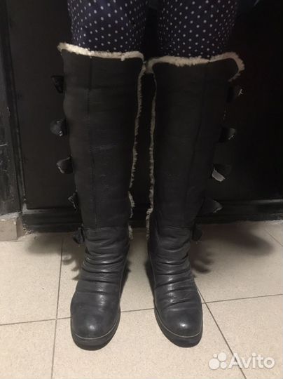 Зимние женские сапоги 38