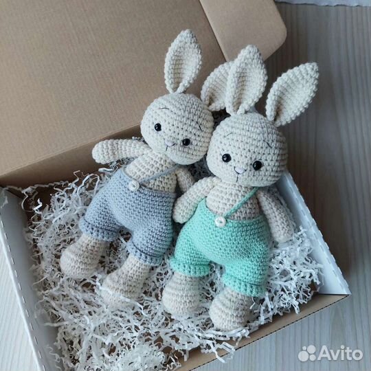 Мягкая игрушка заяц