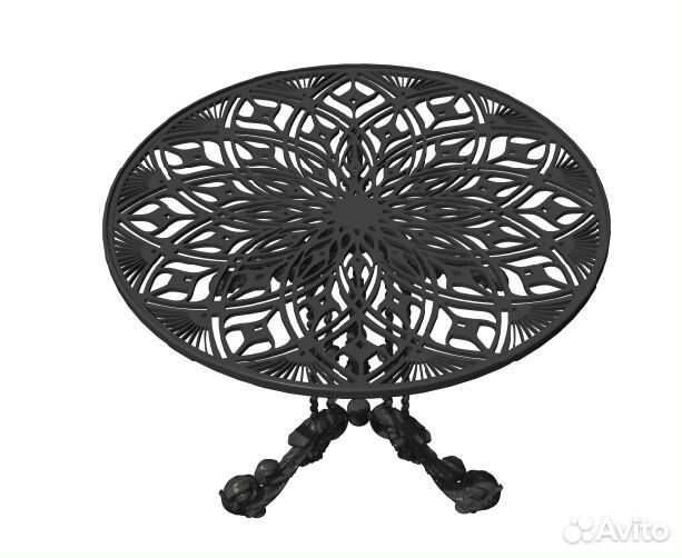 Чугунный стол «Гармония»