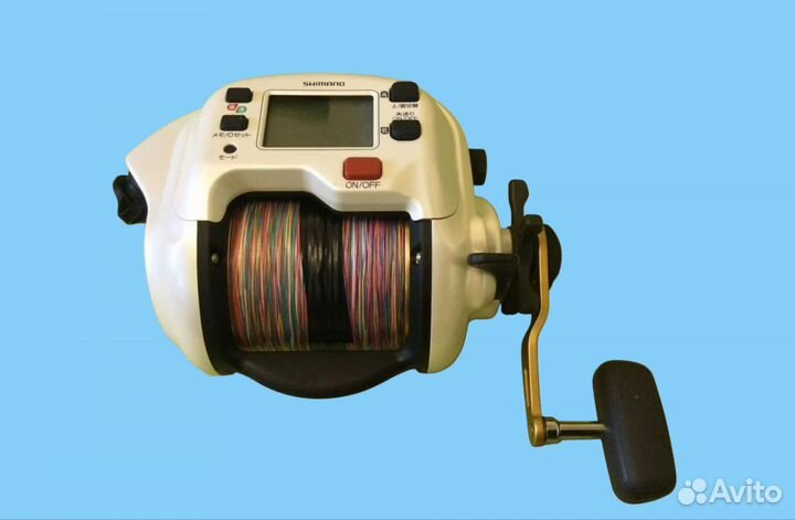 Электрокатушка морская на треску Shimano 4000 R