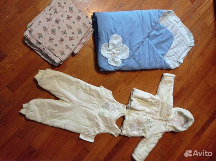 Конверт на выписку осень, комбез