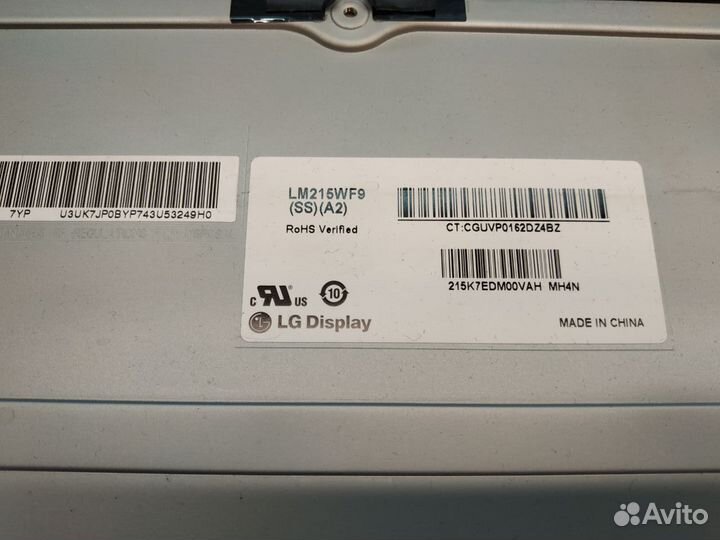 Неисправная матрица моноблока 21.5