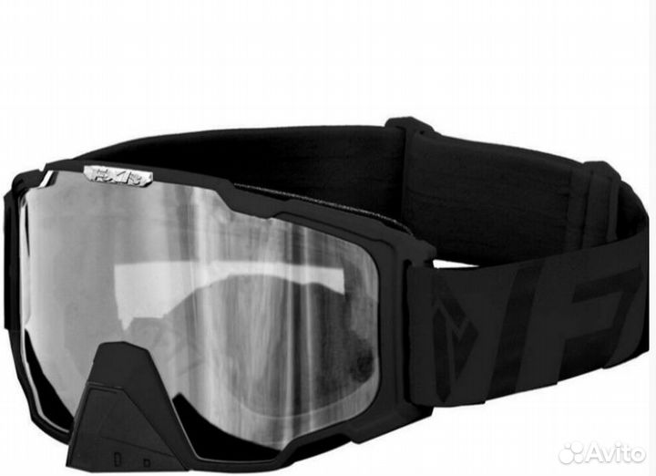 Очки кроссовые FXR maverick clear 20 Black Ops