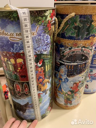 Коробка от новогоднего подарка