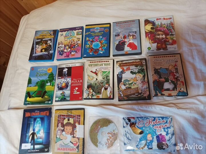 Десткие мультфильмы на dvd