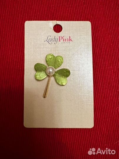 Брошь Клевер