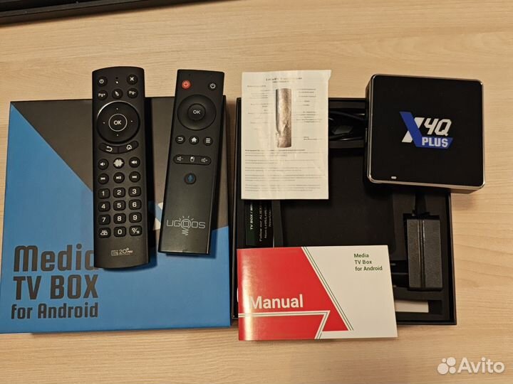 Android tv приставка Ugoos x4q plus