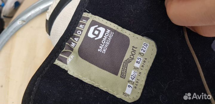 Сноубордические ботинки Salomon унисекс 41-42р