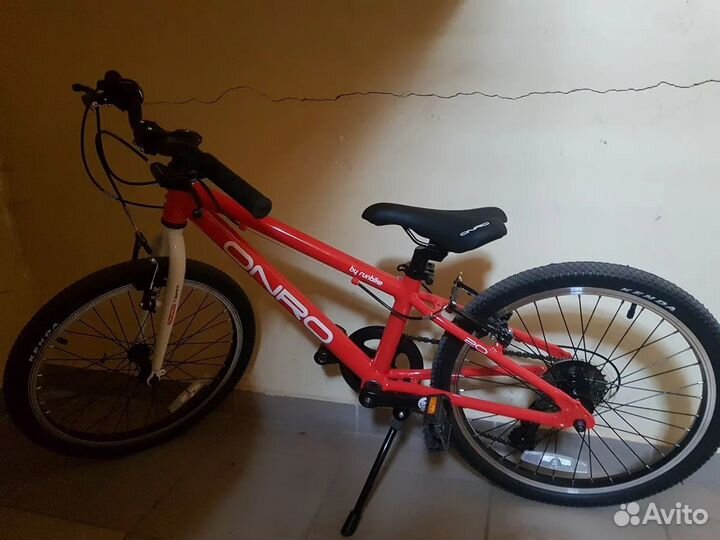 Детский велосипед onro 16 Красный
