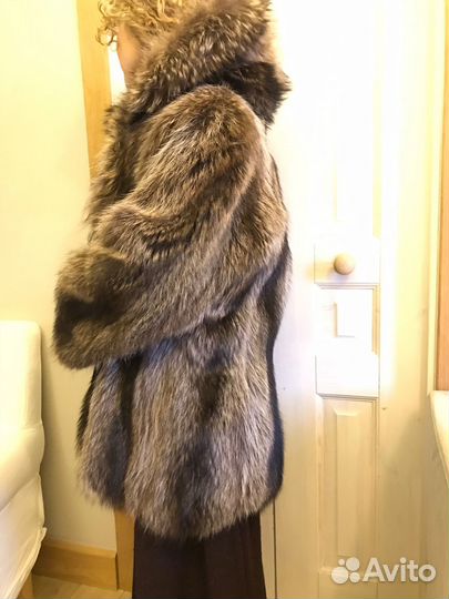 Шуба из натурального меха винтаж