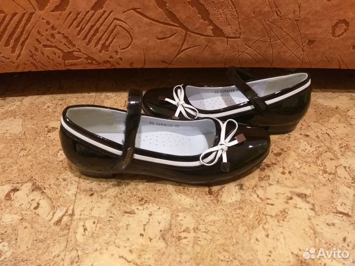 Туфли детские школьные 32 размер