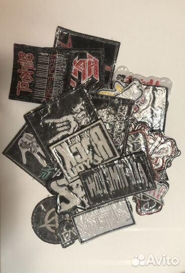 Рок метал нашивки (термонашивки)