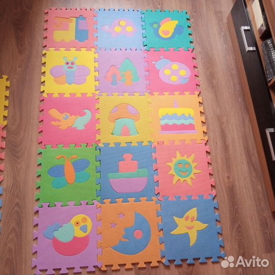 Детский коврик пазл