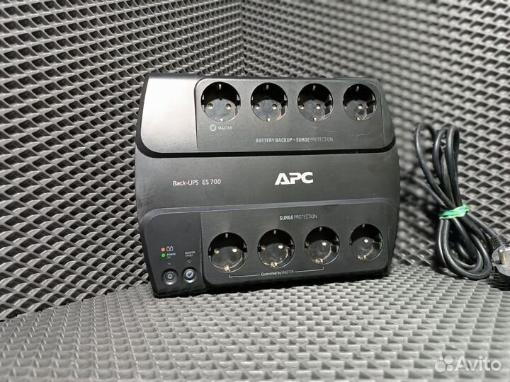 Ибп APC Back-UPS BE700G-RS 405 Вт(Т1190)