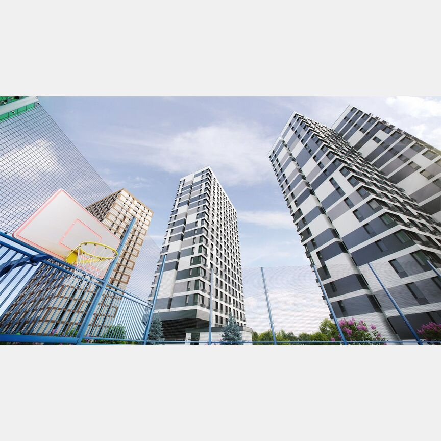 Апартаменты-студия, 22,5 м², 18/21 эт.