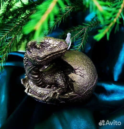 Свеча Дракон в яйце