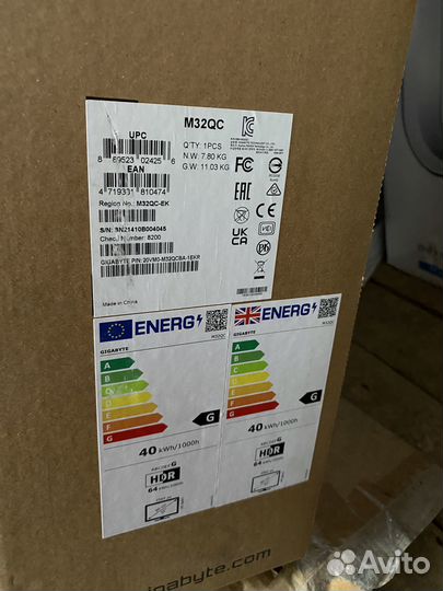 Игровой монитор Gigabyte M32QC