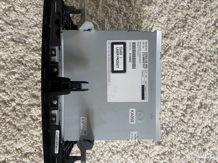 Магнитола mazda 6