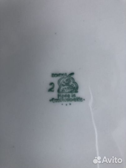 Новый сервиз «Мейсенский цветок» Богемия