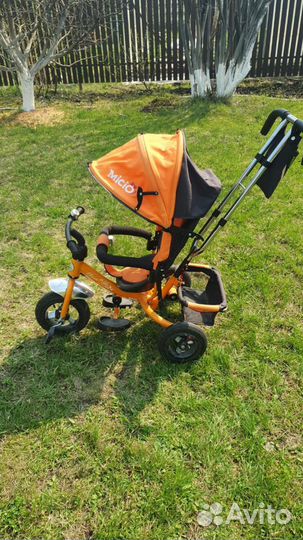 Велосипед с ручкой