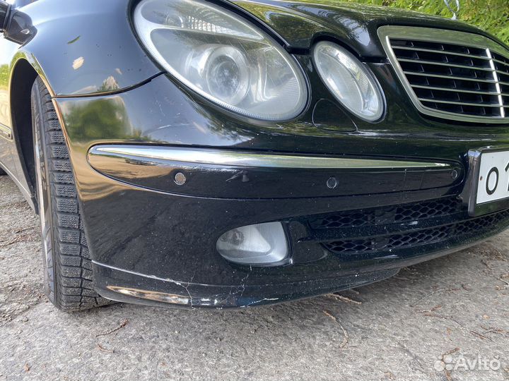 Передний Бампер Mercedes e class w 211
