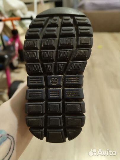 Ботинки зимние для девочки 20 размер