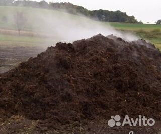 Перегной в мешках. навоз. чернозем