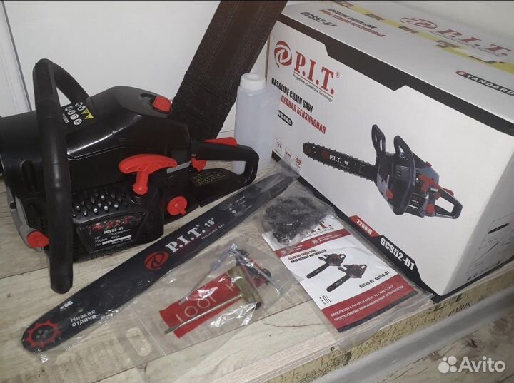 Бензопила P.I.T. GCS-52-D1