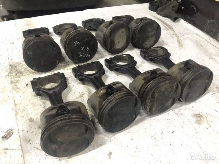 Поршень с шатуном Mercedes-Benz M119