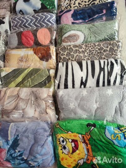 Бамбуковый мягкий плед 