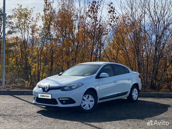 Renault Fluence 1.6 CVT, 2015, 161 097 км