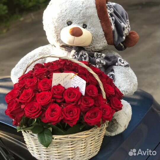 Цветы розы с доставкой