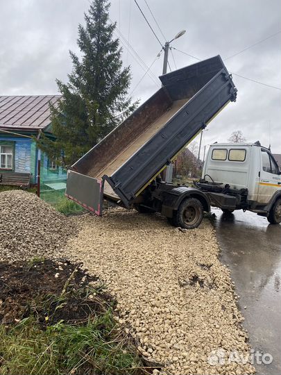 Щебень 20/40 от 2 до 15 тонн