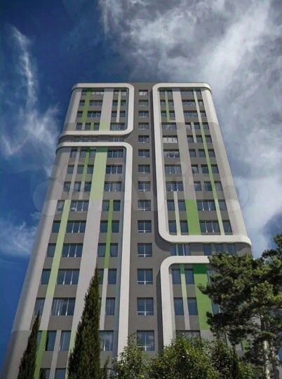 2-к. квартира, 56,4 м², 6/16 эт.